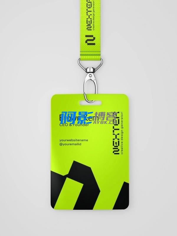 工牌展示样机PSD分层素材620,分类:🎏图片源码,发布时间:2025-06-20 ca2ab7f79ffbedd2a1103ee861be5181_aa936b8ce5d9635.webp