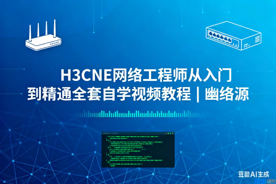 H3CNE网络工程师课程网络工程师从入门到精通 自学视频课程,分类:📺︎视频课程,发布时间:2025-10-05 image.png